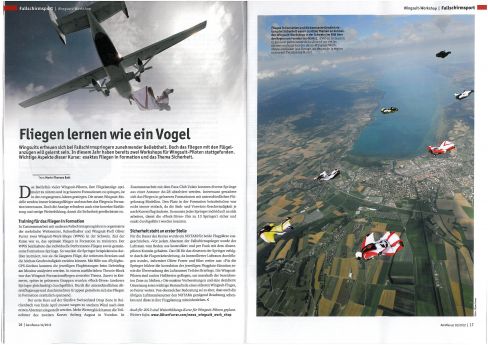 Aero Revue Wingsuit Work-Shop Article