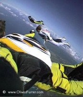 wingsuit cross the vulcano training